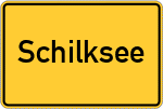 Place name sign Schilksee