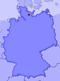 Show Hamdorf in larger map