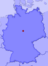 Show Hilkerode in larger map