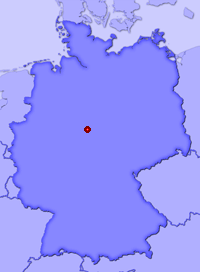 Show Mengershausen in larger map