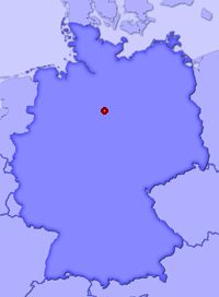 Show Edemissen in larger map