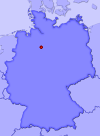 Show Vesbeck in larger map