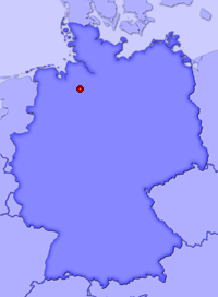 Show Langwedel in larger map
