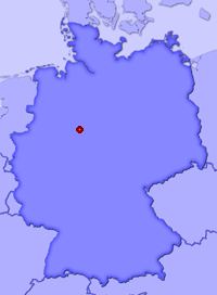 Show Bredenborn in larger map