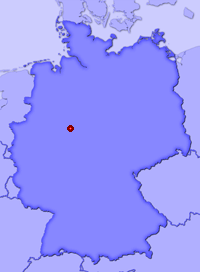 Show Scherfede in larger map