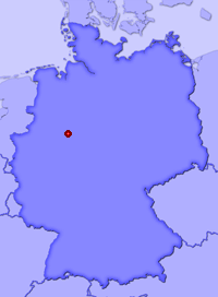 Show Scharmede in larger map
