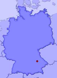 Show Alkofen in larger map