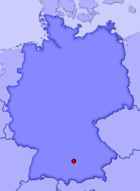 Show Aystetten in larger map