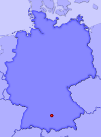 Show Kleinried in larger map