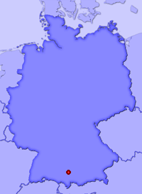 Show Lauben in larger map
