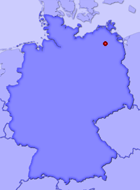 Show Voßfeld in larger map
