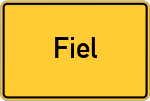 Place name sign Fiel