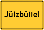 Place name sign Jützbüttel