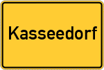 Place name sign Kasseedorf