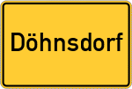 Place name sign Döhnsdorf