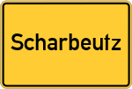 Place name sign Scharbeutz