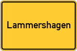 Place name sign Lammershagen