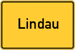 Place name sign Lindau