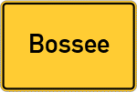 Place name sign Bossee