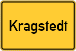 Place name sign Kragstedt