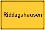 Place name sign Riddagshausen
