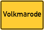 Place name sign Volkmarode