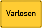 Place name sign Varlosen