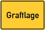 Place name sign Graftlage