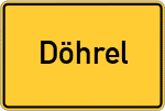 Place name sign Döhrel