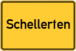 Place name sign Schellerten