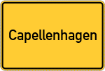 Place name sign Capellenhagen