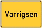 Place name sign Varrigsen