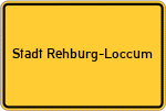 Place name sign Stadt Rehburg-Loccum