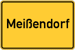 Place name sign Meißendorf