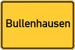 Place name sign Bullenhausen