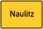 Place name sign Naulitz