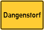Place name sign Dangenstorf