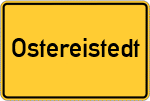 Place name sign Ostereistedt