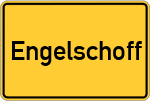 Place name sign Engelschoff