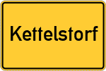 Place name sign Kettelstorf