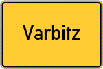 Place name sign Varbitz