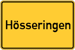 Place name sign Hösseringen