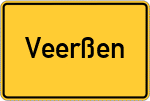 Place name sign Veerßen