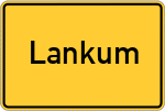 Place name sign Lankum