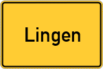 Place name sign Lingen