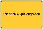 Place name sign Friedrich Augustengroden