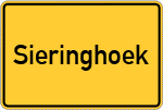Place name sign Sieringhoek