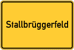 Place name sign Stallbrüggerfeld