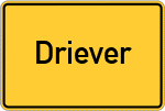Place name sign Driever