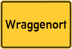 Place name sign Wraggenort